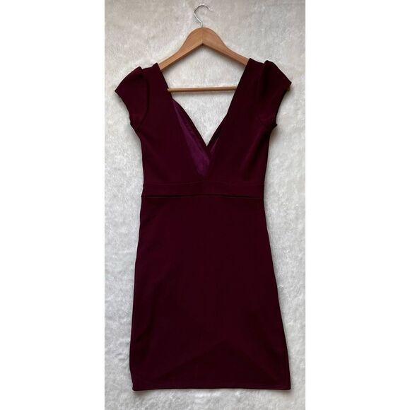 Lulus Romantic Endeavor Plum Purple Short Sleeve
Bodycon Dress, Size Small - Picture 7 of 7